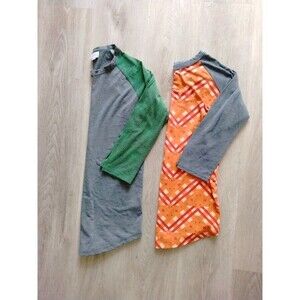 LuLaRoe “Randy” XS - 3/4 Sleeve Tee T-Shirt - LOT of 2